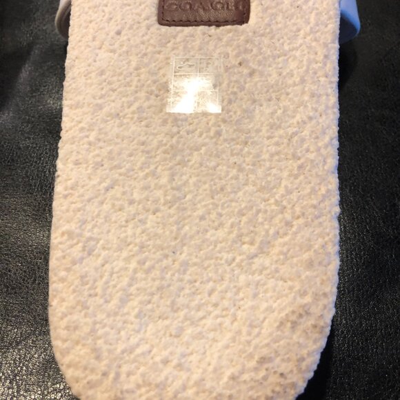 COACH Alexis Leather Sandal Pool Slide New, Size 10, Giftable - Picture 4 of 5